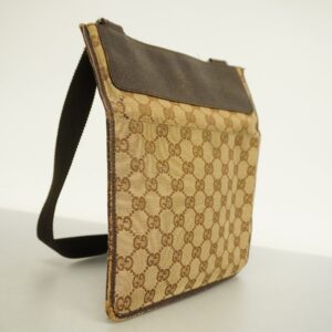 GUCCI  GG Canvas 27639 Women's GG Canvas Shoulder Bag Beige,Brown | Luna Bags
