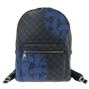 Louis Vuitton Damier Graphite Josh Christopher Nemeth Rope Pattern Backpack N41712 | Luna Bags