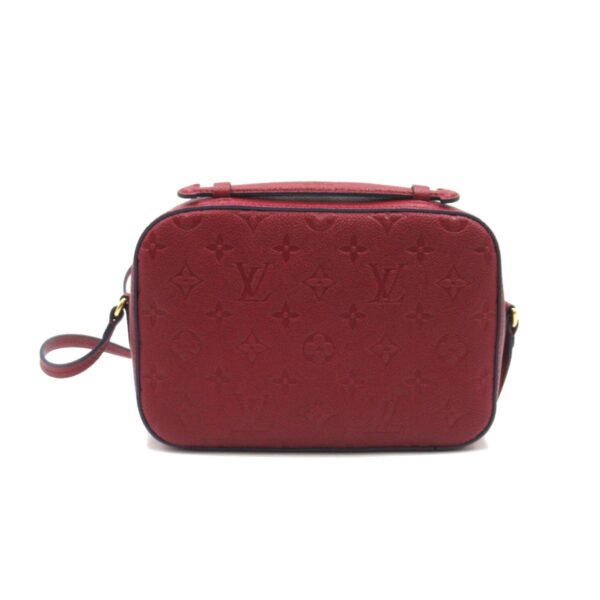 Louis Vuitton Saintonge Bordeaux system Cherry berry Monogram empreinte leather M44795 | Luna Bags