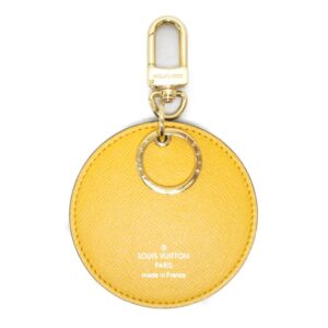LOUIS VUITTON Porto Craie Ilustre New York City Keychain Brown Monogram PVC coated canvas M00873 | Luna Bags