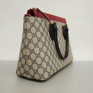 GUCCI  2way Bag 409534 Women's GG Supreme Handbag,Shoulder Bag Navy,Red | Luna Bags