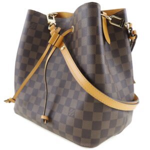 Louis Vuitton Neonoe N40213 Damier Canvas Brown Women's Shoulder Bag | Luna Bags