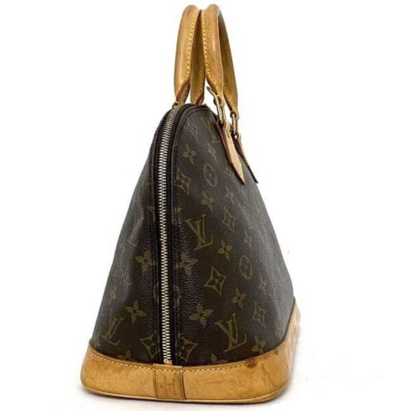 LOUIS VUITTON Handbag Alma PM Brown Beige Monogram M51130 Canvas Nume BA0927  Ladies | Luna Bags