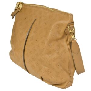 LOUIS VUITTON Selene MM Shoulder Bag Caramel Monogram Mahina Leather M94214 | Luna Bags