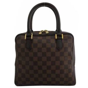 Louis Vuitton Bag Damier Brera Brown x Gold Hardware Canvas Leather Handbag Women's N51150 | Luna Bags