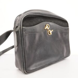 GUCCI  Micro GG 22 001 3100 Women's Canvas,Leather Shoulder Bag Black | Luna Bags