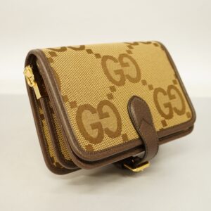GUCCI  Sherry Line Jumbo GG 699438 Women's Canvas Shoulder Bag Beige | Luna Bags