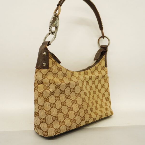 GUCCIAuth  GG Canvas Shoulder Bag 115002 Women's Shoulder Bag Beige,Brown | Luna Bags