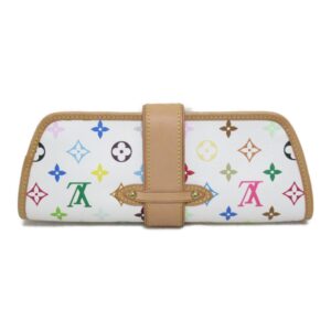 LOUIS VUITTON Shirley handbag Mulch color Blanc Monogram Multicolore PVC coated canvas M40049 | Luna Bags