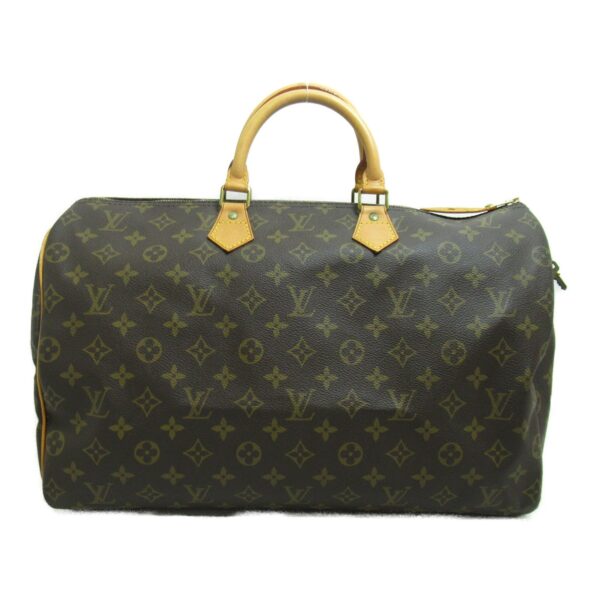 LOUIS VUITTON Speedy 40 Brown Monogram PVC coated canvas M41522 | Luna Bags