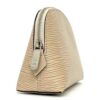 LOUIS VUITTON Pouch Pochette Tick Beige Dune Epi M41350 Leather SR3165 | Luna Bags - Image 2