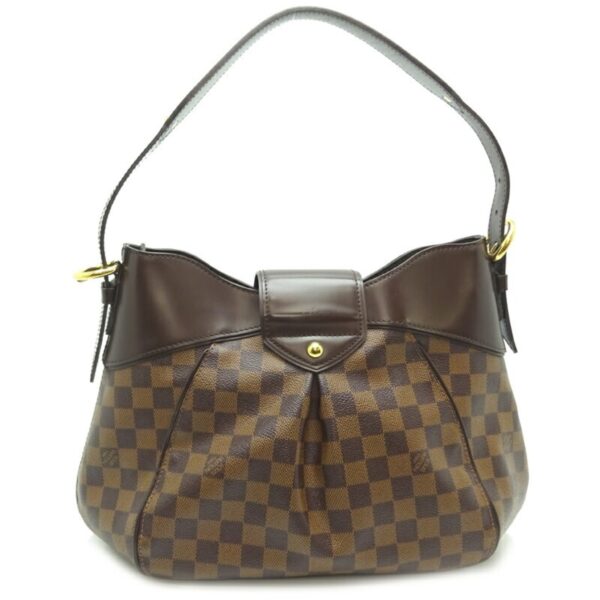 LOUIS VUITTON Sistina MM Women's Shoulder Bag N41541 Damier Ebene [Brown] | Luna Bags