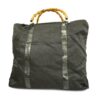 GUCCI  Bamboo Boston Bag 002 3754 0412 Men,Women,Unisex Nylon Canvas Black | Luna Bags - Image 19