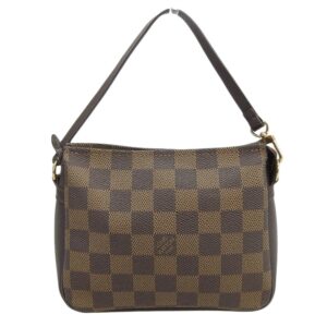 Louis Vuitton Damier Truth Makeup Pouch Ebene N51982 | Luna Bags