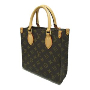 LOUIS VUITTON Sac PlatBB Brown Monogram PVC coated canvas M46265 | Luna Bags