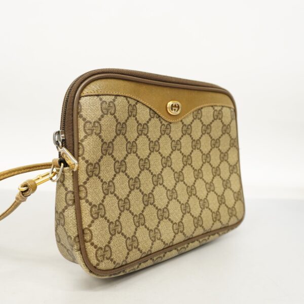 GUCCIAuth  Shoulder Bag 97 02 068 Women's GG Supreme,Leather Beige | Luna Bags