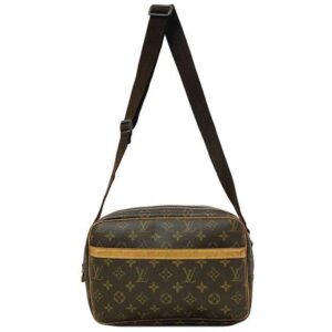 LOUIS VUITTON Shoulder Bag Reporter PM Brown Beige Gold Monogram M45254 Canvas Nume SP0030 | Luna Bags