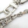 LOUIS VUITTON Portocle Chenne V Square Keychain Silver Stainless Steel M61994 | Luna Bags - Image 5