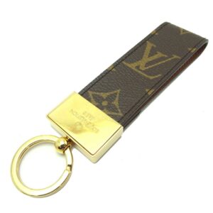 LOUIS VUITTON Keychain Dragonne Dauphine Women's Men's M69000 Monogram Ebene [Brown] | Luna Bags