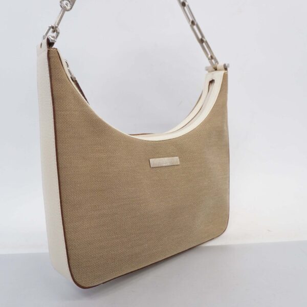 GUCCIAuth  Shoulder Bag 001 3873 Women's Canvas,Leather Shoulder Bag Beige,Ivory | Luna Bags