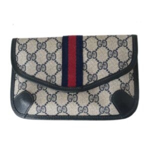 GUCCI/Gucci old Gucci sherry line pouch | Luna Bags