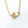 LOUIS VUITTON Pendentif Monogram Idylle Diamond Necklace Q93280 Yellow Gold [18K] Diamond Men,Women Fashion Pendant Necklace | Luna Bags - Image 4