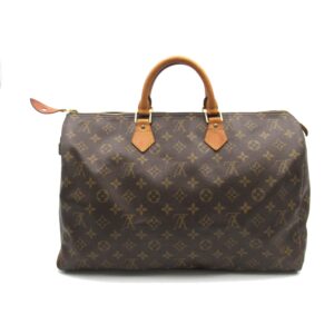 LOUIS VUITTON Speedy 40 Brown Monogram PVC coated canvas M41522 | Luna Bags