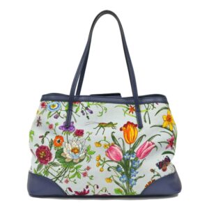 Gucci Shoulder Bag Flora Tote Day 50th Anniversary Blue Ladies | Luna Bags