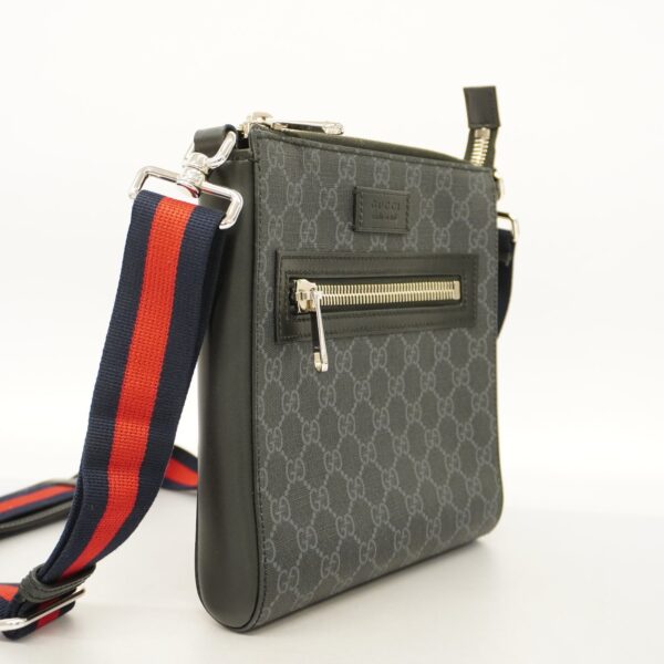 GUCCIAuth  Sherry Line Shoulder Bag 523599 Men's GG Supreme,Leather | Luna Bags