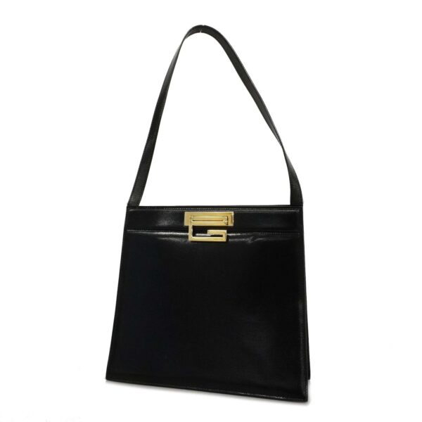 Gucci Shoulder Bag 001 1998 1863 Women's Leather Shoulder Bag Black | Luna Bags