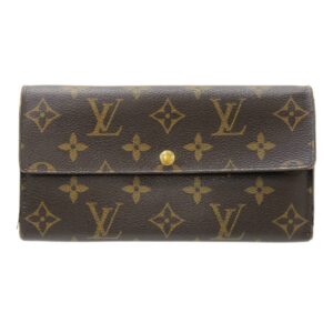 LOUIS VUITTON Portefeuille Sara Bifold Long Wallet Monogram M61734 | Luna Bags