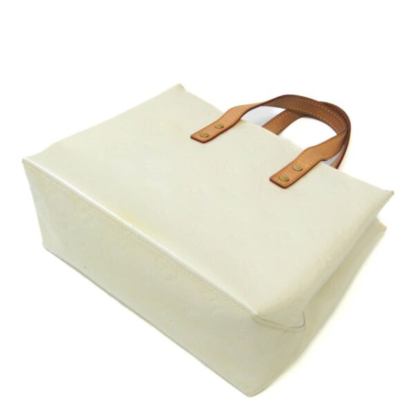 LOUIS VUITTON Monogram Vernis Reade PM M91336 Women's HandBag Pearl | Luna Bags