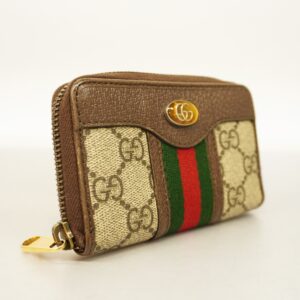 GUCCI  Ophidia Coin Case 597613 Gold Hardware Women's GG Supreme,Leather | Luna Bags