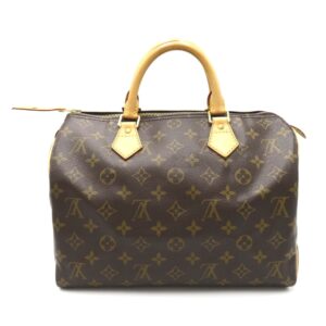 LOUIS VUITTON Speedy 30 Brown Monogram PVC coated canvas M41526 | Luna Bags