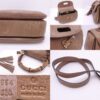 Gucci 2Way Bag Bamboo Brown Leather x Gold Hardware Handbag Shoulder Women's 224964 | Luna Bags - Image 4