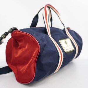 GUCCI  Boston Bag 189657 Women,Men,Unisex Nylon Boston Bag Navy,Red Color | Luna Bags