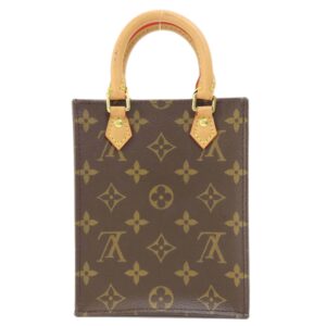 LOUIS VUITTON M69442 Petite Sac Pla Monogram Handbag Canvas Women's | Luna Bags