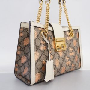 GUCCIAuth  Padlock Shoulder Bag 498156 Women's GG Supreme,Leather Shoulder Bag | Luna Bags