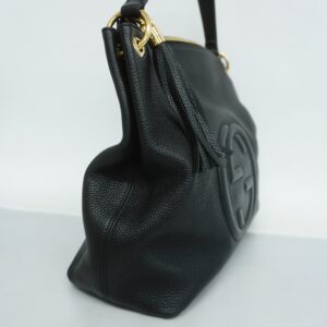 GUCCIAuth  Soho Shoulder Bag 536194 Women's Leather Shoulder Bag Black | Luna Bags
