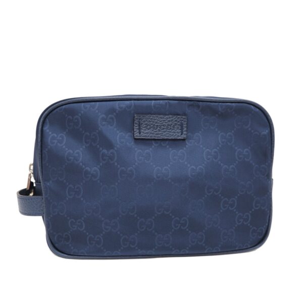 Gucci Nylon Clutch Bag,Pouch Navy | Luna Bags
