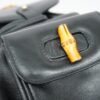 GUCCI  Bamboo Rucksack 003 2058 0030 Women's Leather Backpack Black | Luna Bags - Image 8