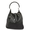 Gucci  Bamboo Shoulder Bag 001 4006 Women's Leather Shoulder Bag Black | Luna Bags - Image 18
