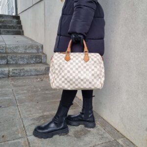 Louis Vuitton Speedy 30 Azur Damier | Luna Bags