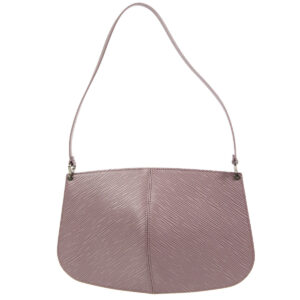 LOUIS VUITTON Pochette Demi-lune Handbag Epi Purple M5262B 78424 | Luna Bags