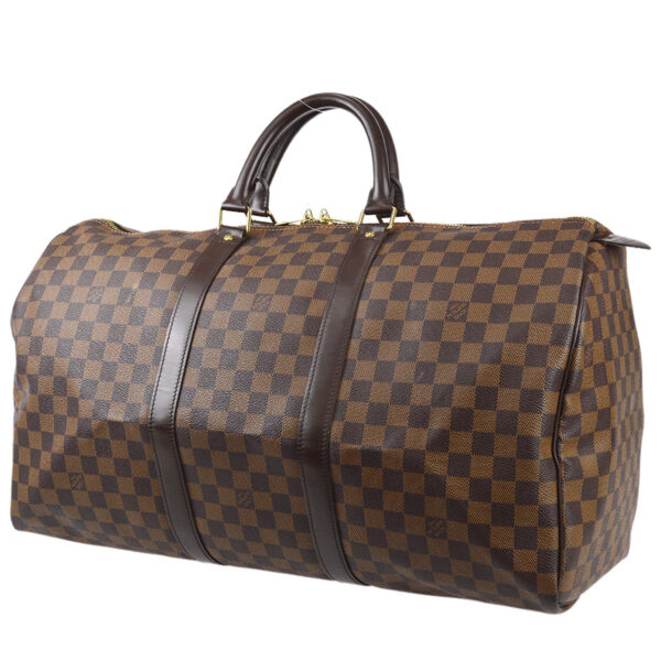 LOUIS VUITTON Keepall 50 Travel Duffle Handbag Damier N41427 78488 | Luna Bags