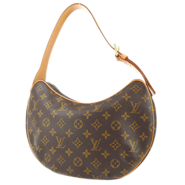 LOUIS VUITTON Croissant MM Handbag Monogram M51512 97843 | Luna Bags