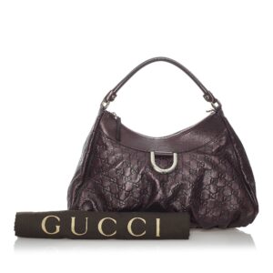 Guccissima Abbey D-Ring Shoulder Bag | Luna Bags