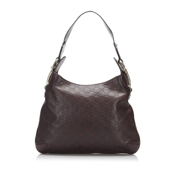 Guccissima Horsebit Creole Hobo | Luna Bags
