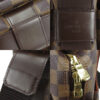LOUIS VUITTON Shoulder Bag N45255 Damier Brown Naviglio mens Used | Luna Bags - Image 4
