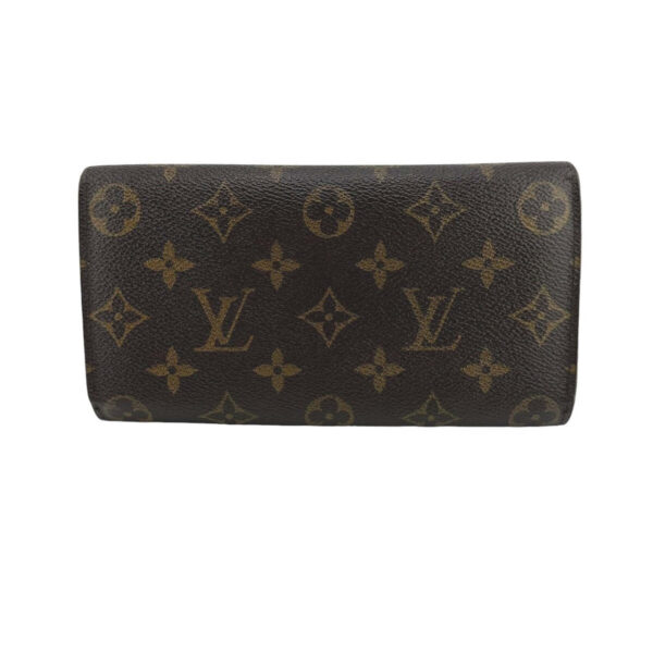 LOUIS VUITTON Long Wallet Purse M61734 Monogram canvas Brown Long Wallet with Zipper Monogram Portefeuille Sara Women(Unisex) Used | Luna Bags